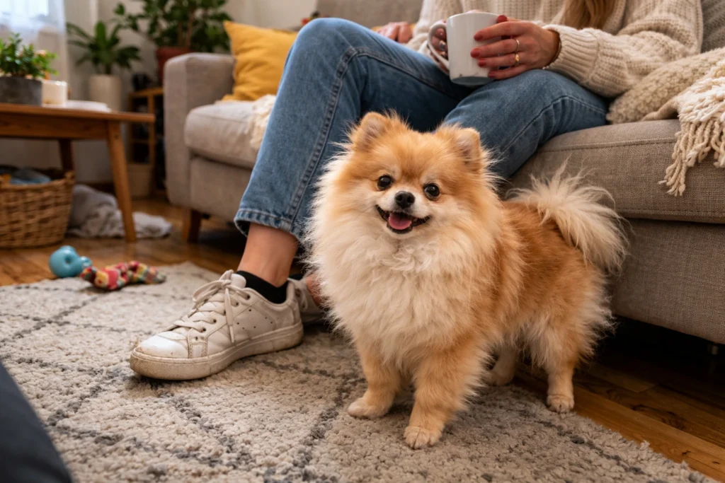 raza de perro pequeño pomerania