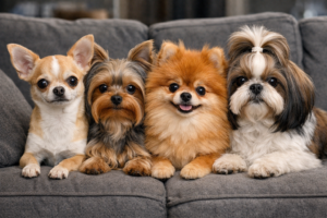 razas de perros pequeños y cariñosos para convivir en casa