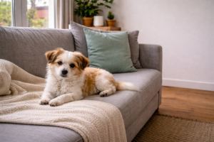 Convivencia con un perro en piso